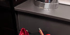 Red Bottom Metal Wand Sexy Sword Pointed Toe Thin Heel Evening Single High Heel Printed Bottom Comfortable Wear Ultra High Heels