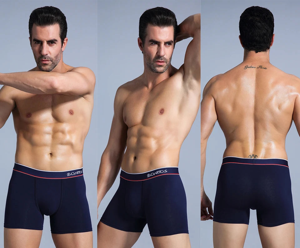4pcs Cotton Boxers For Man Underwear Sexy Print Men's Panties Plus Size Brands Camouflage Mens Underpants Shorts