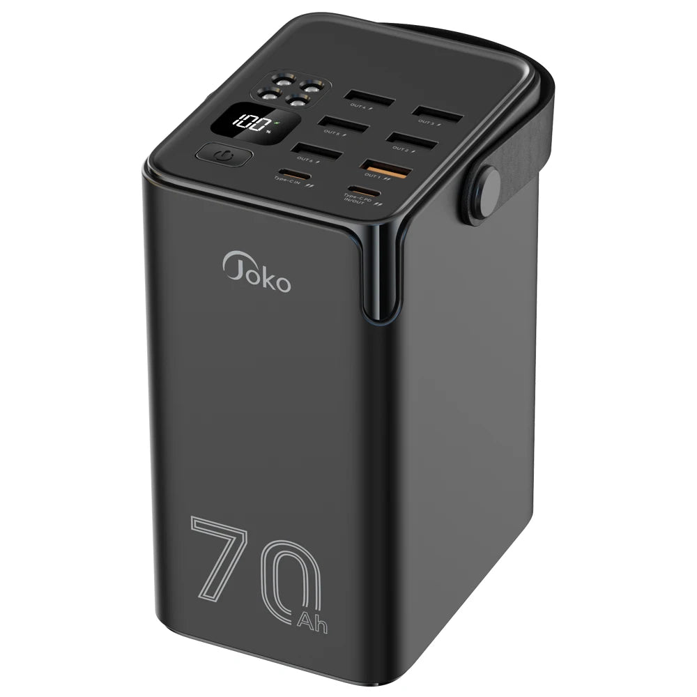 70000mAh Power Bank  With 20W PD 22.5W QC Quick Charging Powerbank Support FCP AFC VOOC 22.5 Portable PoverBank For Oppo Oneplus