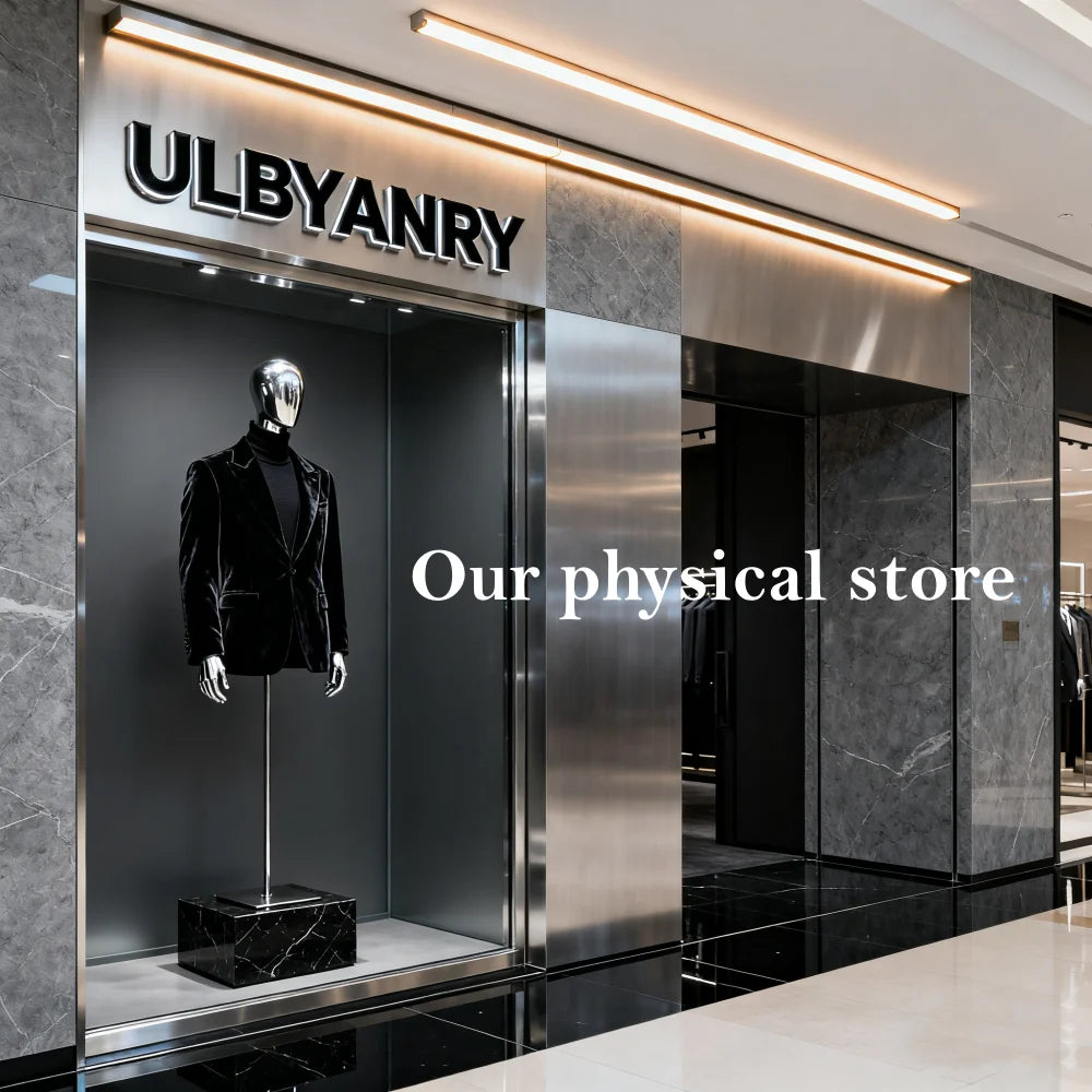 ULBYANRY Brand Selection Men's Jacquard Suit Set for Men, EU44-EU62 Plus Size Avaliable 3-piece Suit Attire Costume Tuxedo
