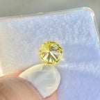 1.0-2.0ct Yellow Round Cut Lab Created Diamonds VS1/VS2 Fancy Yellow Lab Grown Diamond For Custom Jewelry IGI Certificate