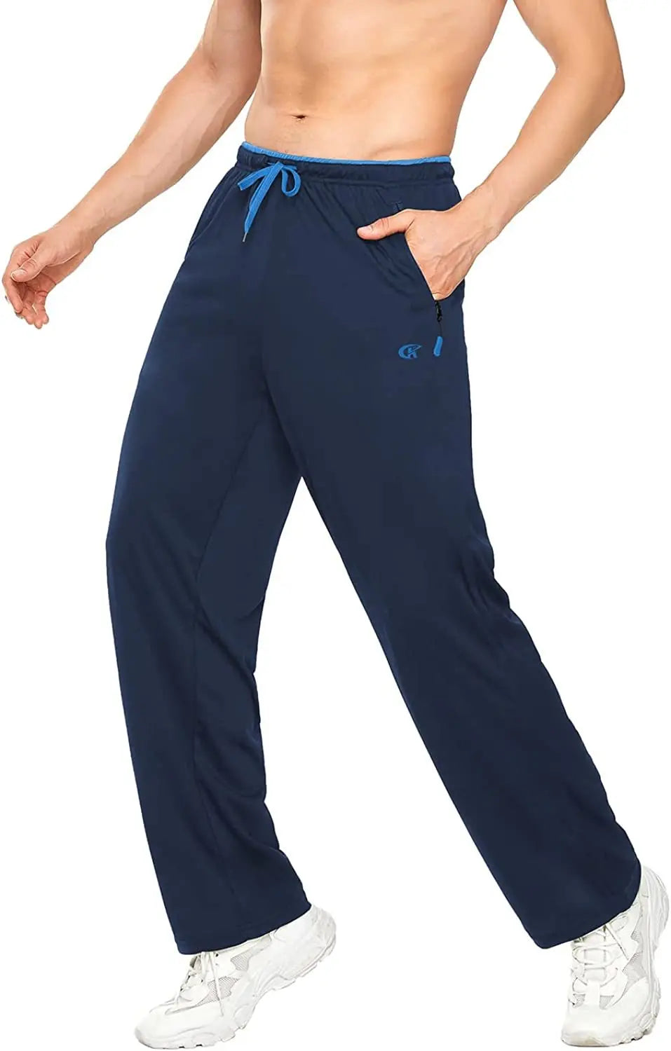 Men Sweatpants Running Sport Pants Drawstring Lightweight Solid Joggers Sport Streetwear Casual Breathable Trousers Tracksuit
