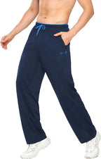 Men Sweatpants Running Sport Pants Drawstring Lightweight Solid Joggers Sport Streetwear Casual Breathable Trousers Tracksuit