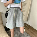 Summer Women's Loose Sports Shorts, Outdoor Sportswear, Street Fashion, Versatile, Breathable, Thin Daily Shorts