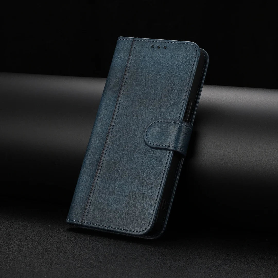 Leather Magnetic Flip Wallet Case For Redmi Note 15 Pro Plus 15 Pro 15 14 Pro Plus 14 Pro 14s 14 Phone Book Case Cover