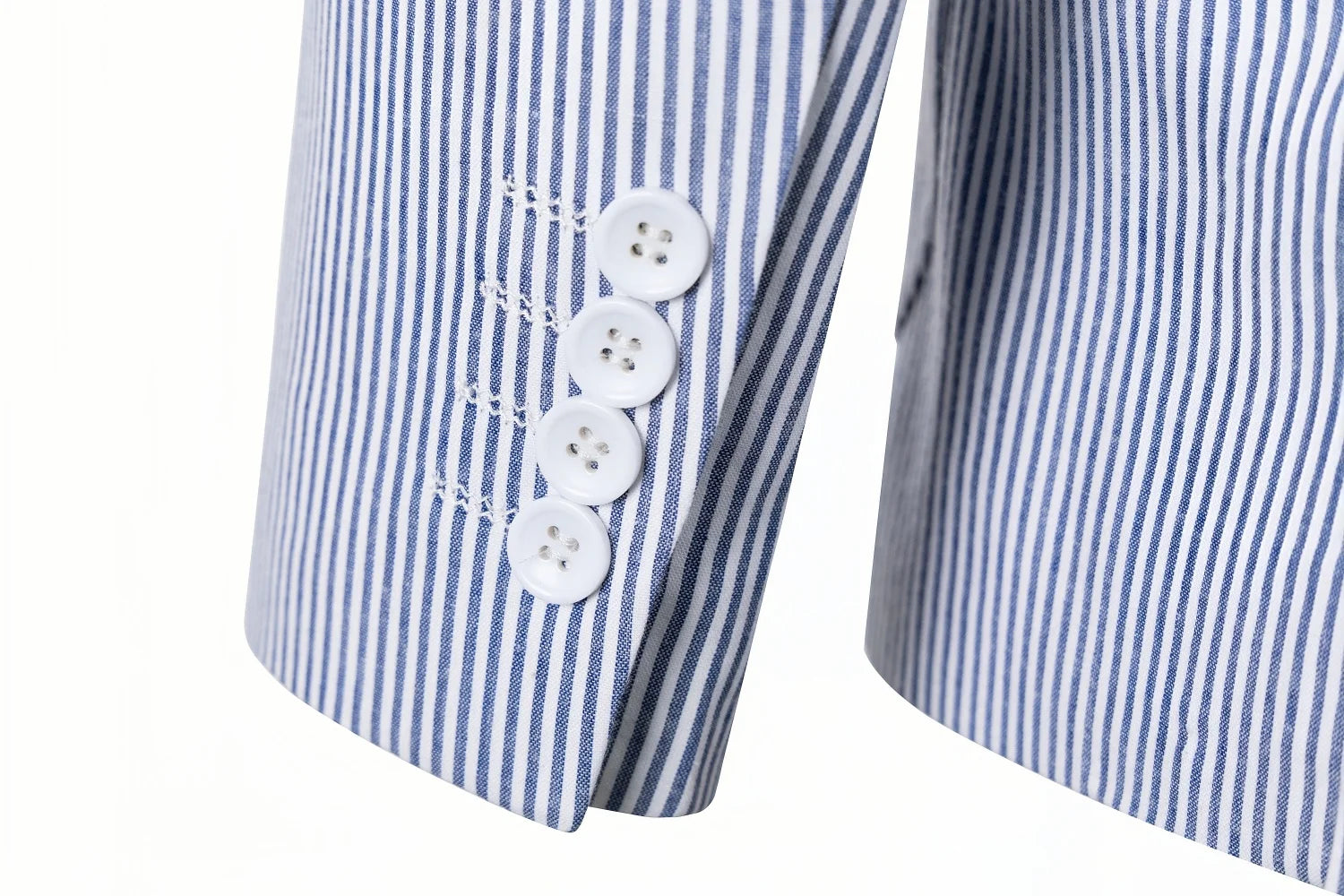 BYLUNTA Mens Suit 2 Piece Slim Fit Stripe Suits Tuxedo Blazer Jackets Pants Set Summer Beach Wedding Outfit for Mennt)