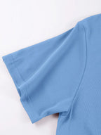 Women Solid Color Polo Shirt Summer Casual Cool Feeling Antibacterial Tops Breathable Short-sleeved Lapel Slim Fit 2025 Clothes