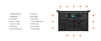 CTOLITY AP1000 1800W Portable Power Station 1024Wh Lifepo4 Battery Power Bank 320000Mah Solar Generator Emergency Power Supply
