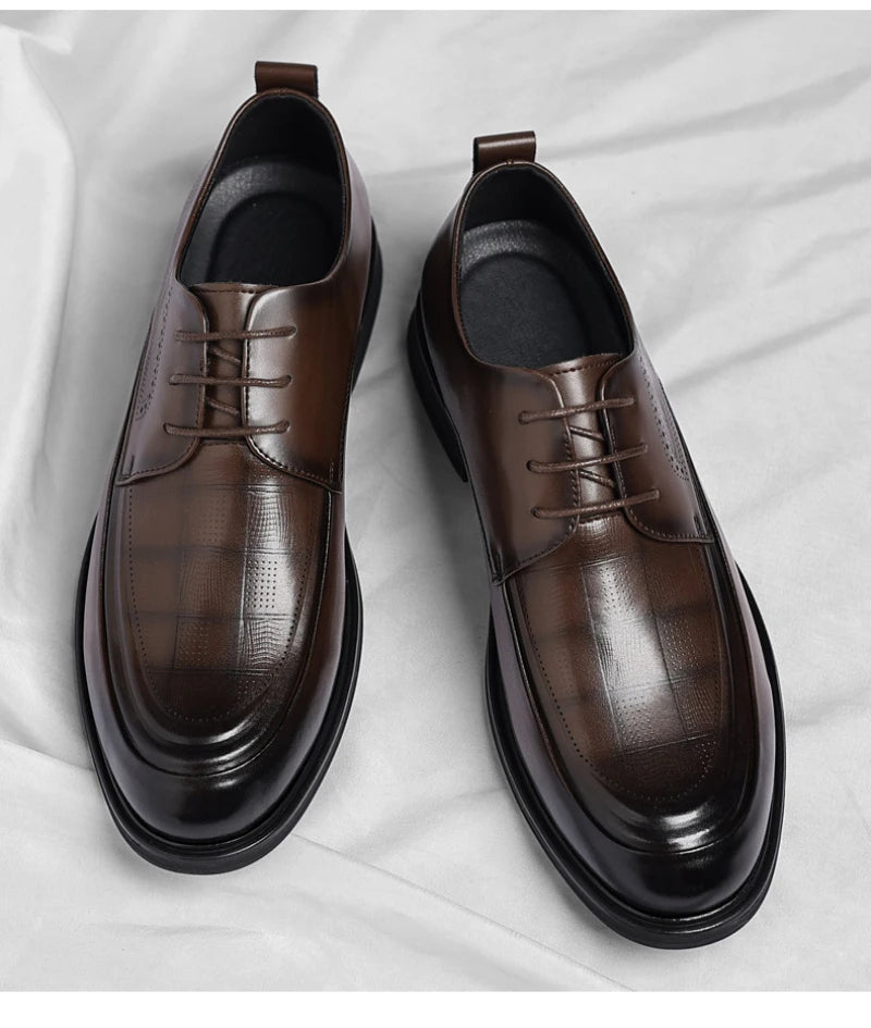 Business Formal British Style Casual Commuting Style Commuting Shoes Wedding Groom Shoes Leather Shoes Men's Four Seasons