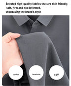 Luxury brand pony embroidered short sleeve men's polo shirt new business casual breathable summer comfort high-end Paul T-shirt
