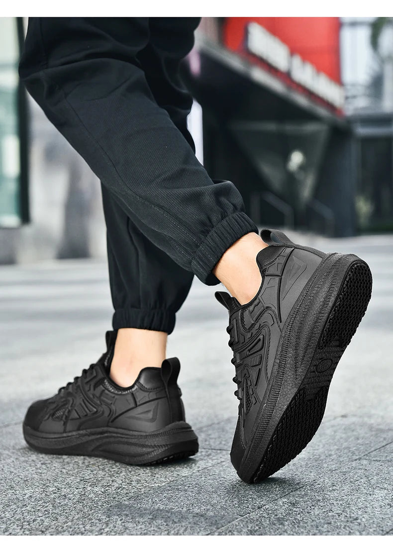 Hotel Chef Shoes Four Seasons Breathable Light Non-slip Waterproof Oil-proof Kitchen work shoes Men's Outdoor Casual sports Shoe