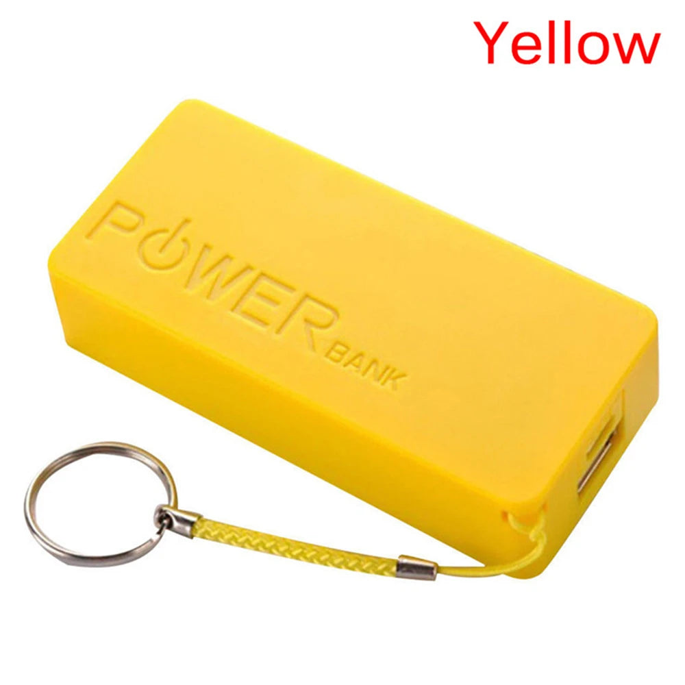 Portable Power Bank for 18650 Battery 2 Slot Charger Case Cover DIY Mobile Storage Box General Charger
