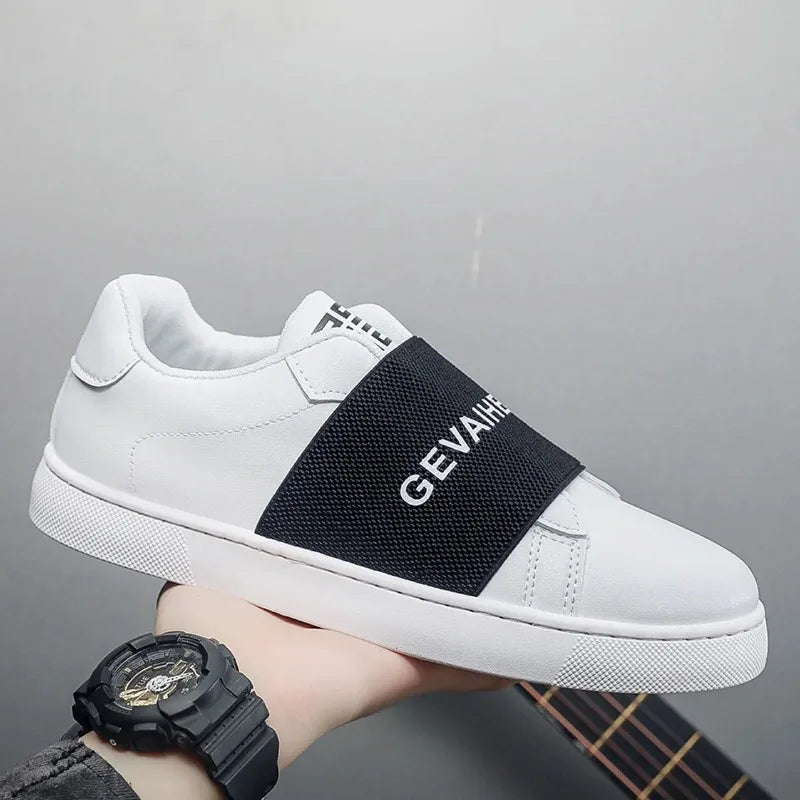 Trendy Brand Versatile Breathable Sneakers Four-season Casual Shoes Fashionable and Trendy Sports Shoes Lazy People Light Shoes