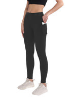 High Waist Plush Leggings Warm Leopard Print Yoga Pants Milk Silk Bare-Feel Leggings for Spring/Autumn