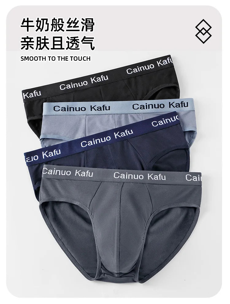 1/3Pcs Men's Briefs Men Bulge Pouch Plus Size Underwear Boy Comfortable Underpants Male Thin Breathable Triangle Sexy Panties