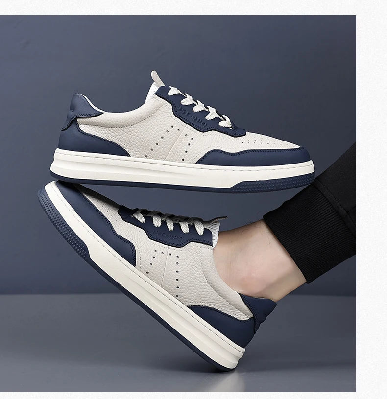 Men's fashion casual shoes four season soft-sole non-slip breathable outdoor walking shoes youth lightweight sports running shoe
