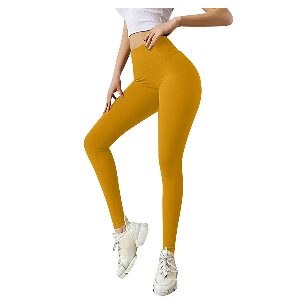 Womens Butt Lift High Waisted Yoga Pants Tummy Control Bow-Knot Tie Workout Leggings Sport Tights Running Leggings
