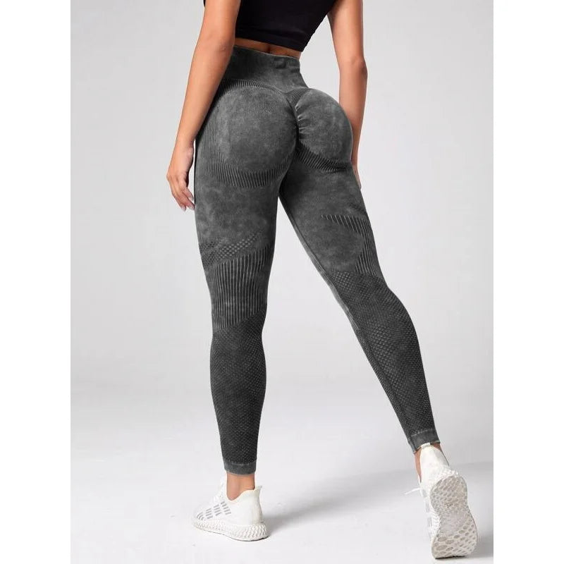 High Waist Seamless Yoga Pants for Women Quick Dry Running Gym Leggings Fitness Tights Leggings Athletic Workout Running Crops