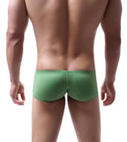 Men's Boxers Low-rise Ice Silk Underpants Men Small Boxer Shorts Sexy Underwear Men Panties Boxer Briefs