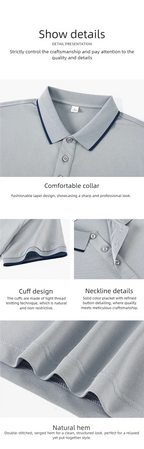 2026 Spring Autumn Cozy Top Women Solid ice silk quick - drying clothesT Shirts Polo Collar Sleeves Comfortable Casual