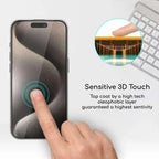 Clear Glass Film For iPhone 17 16 15 Pro Max Screen Protector For iPhone 11 12 13 14 15 Pro Tempered Glass IPhone13 Mini 16 Plus