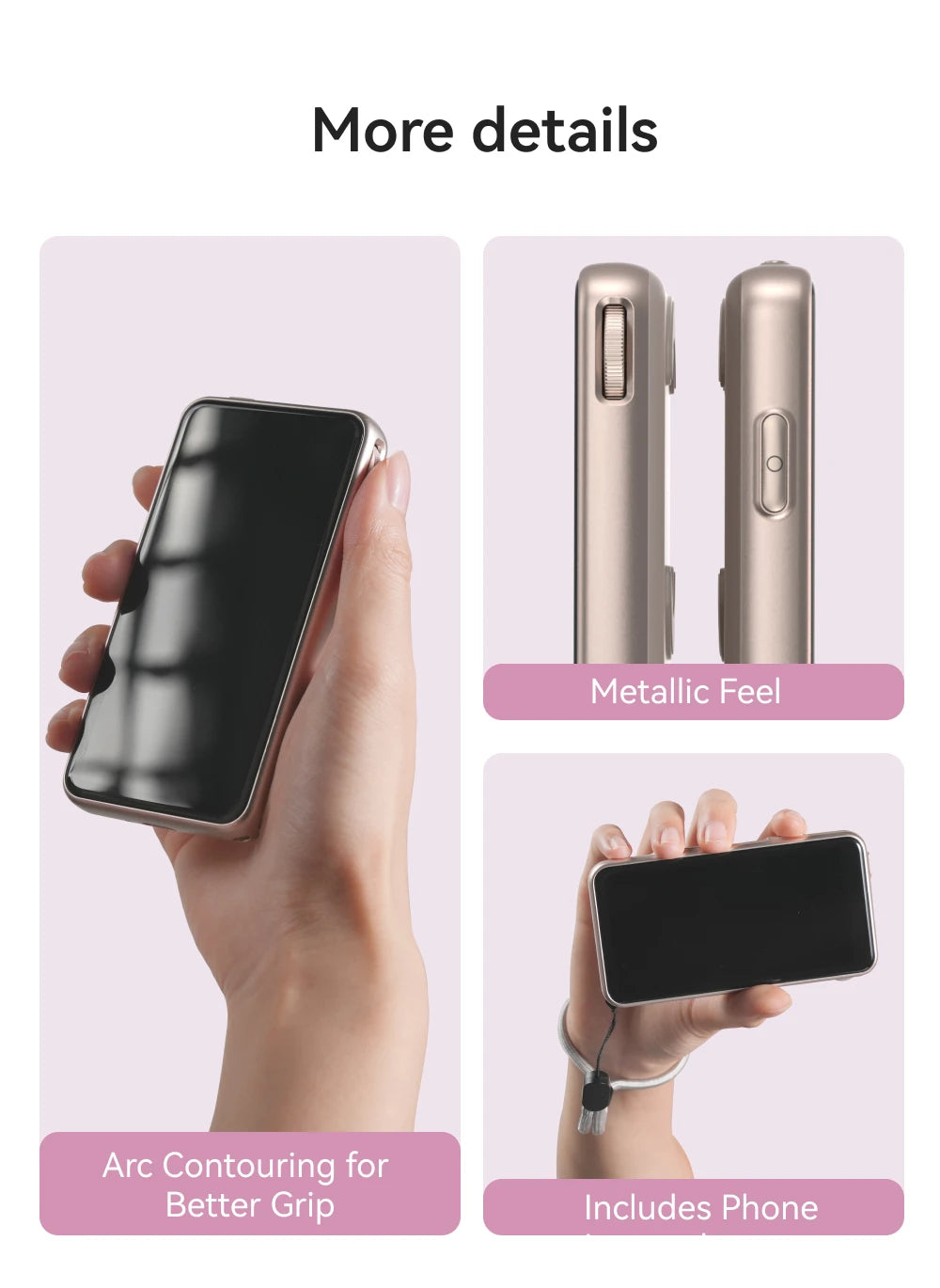 TELESIN Magnetic Phone Selfie Monitor Screen Vlog Selfie For iPhone Android Iphone Wireless Remote for MagSafe ZOOM Control