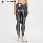 LEOHEX High Waist Yoga Leggings for Women, Breathable Fitness Running Pants, Workout Gym Sports Trousers
