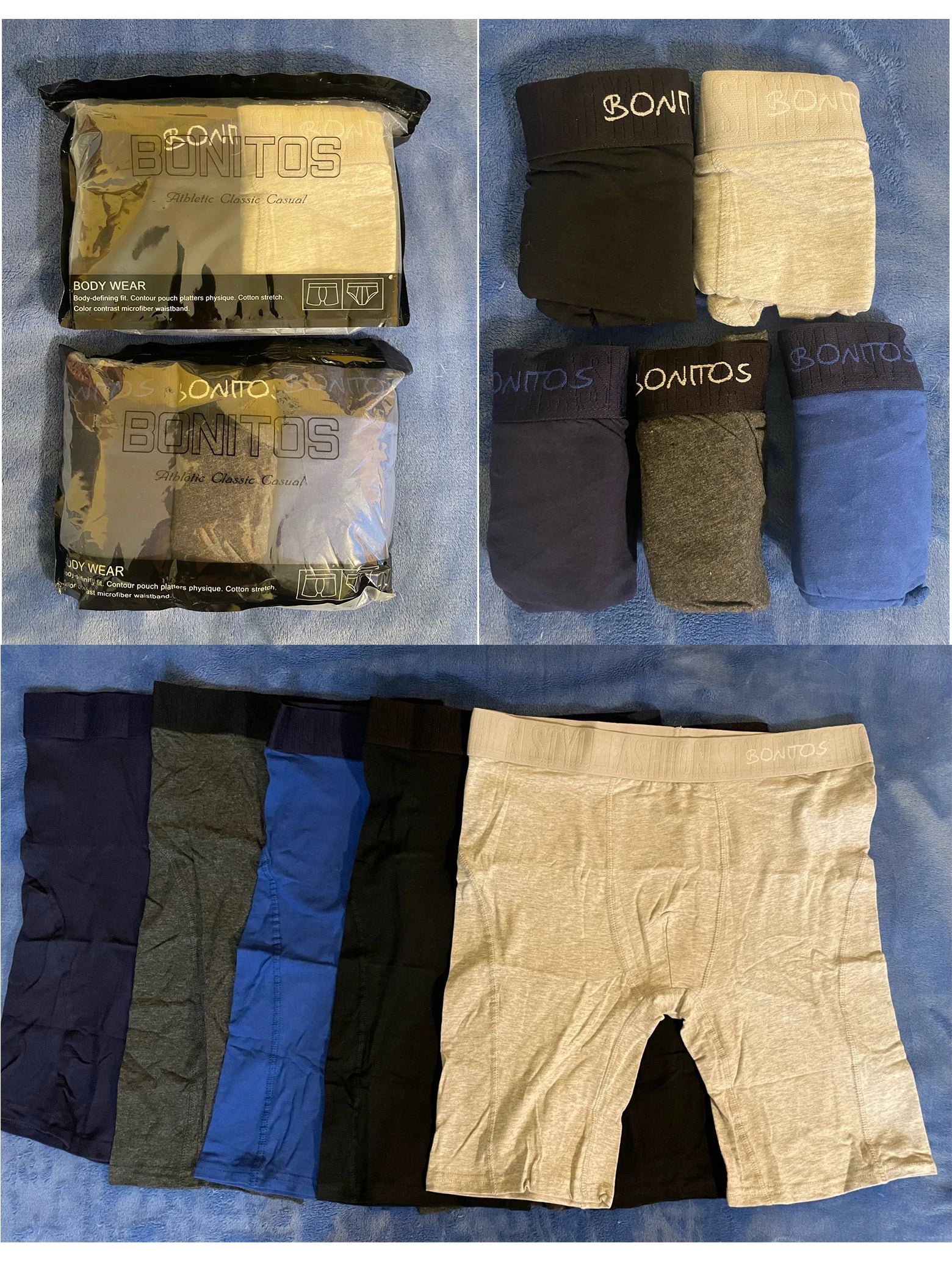 Brand 5 pcs Lot Long Boxer Men Underwear Cotton Underware Long Leg Underpants Panties For Men Set Sexy Shorts homme Pack Luxury