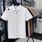 Mercerized Cotton100% Men's Summer Luxury Brand Short Sleeves Polo Shirt 25 Colors Choose From T-Shirt Business Leisure Men Top
