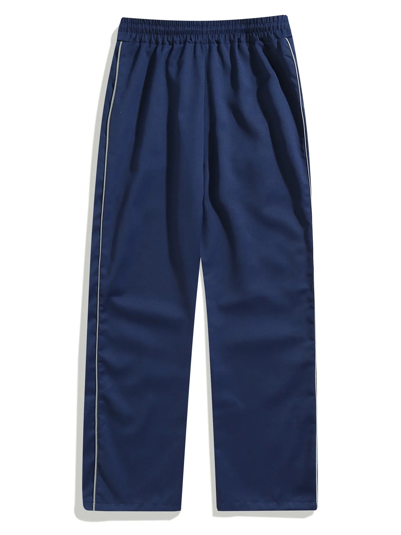 Men's Casual Sweatpants Solid Color Sports Pants Summer Autumn Lightweight Cargo Trousers High Street Loose Straight Trousers
