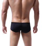 Men's Boxers Low-rise Ice Silk Underpants Men Small Boxer Shorts Sexy Underwear Men Panties Boxer Briefs