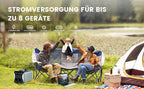 2400W 1800W 500W Portable Power Station 1024wh 345wh Lifepo4 Battery Powerful Power Bank Solar Generator Emergency Power Supply