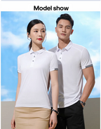 ZXL Quick-drying Sports Polo Shirt Custom Logo  Company Brand Design Print Embroidery Breathable Lapel Short Sleeve Polo Shirts