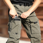 New Multi-pocket Cargo Pants Men Waterproof Work Tactical Trousers Spring Autumn Wear-Resistant Outdoor Hunting Training Pant