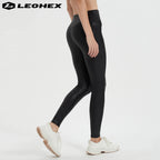 LEOHEX High Waist Yoga Leggings for Women, Breathable Fitness Running Pants, Workout Gym Sports Trousers