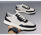 Men's fashion casual shoes four season soft-sole non-slip breathable outdoor walking shoes youth lightweight sports running shoe