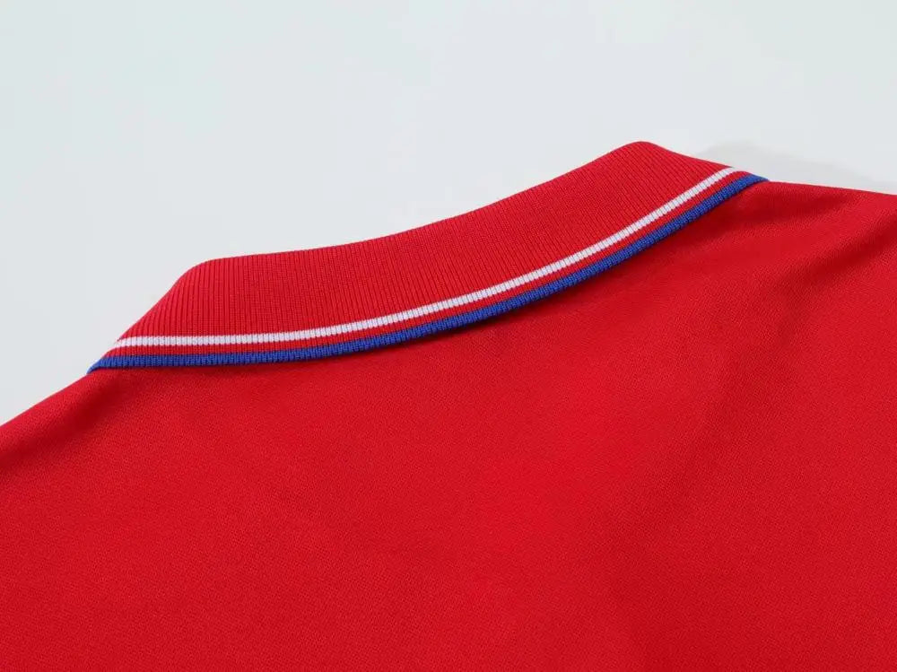 Men Fashion Breathable Minimal Print Polo Shirts Color Striped Collar Short Sleeve Tops Trendy Versatile Daily Office Casual Tee