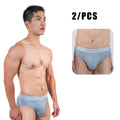 2pcs Fashion Mens Sports Briefs Sexy Triangle Short Panties Simple Male Underwear Everyday Comfortable Underpants Free Shipping