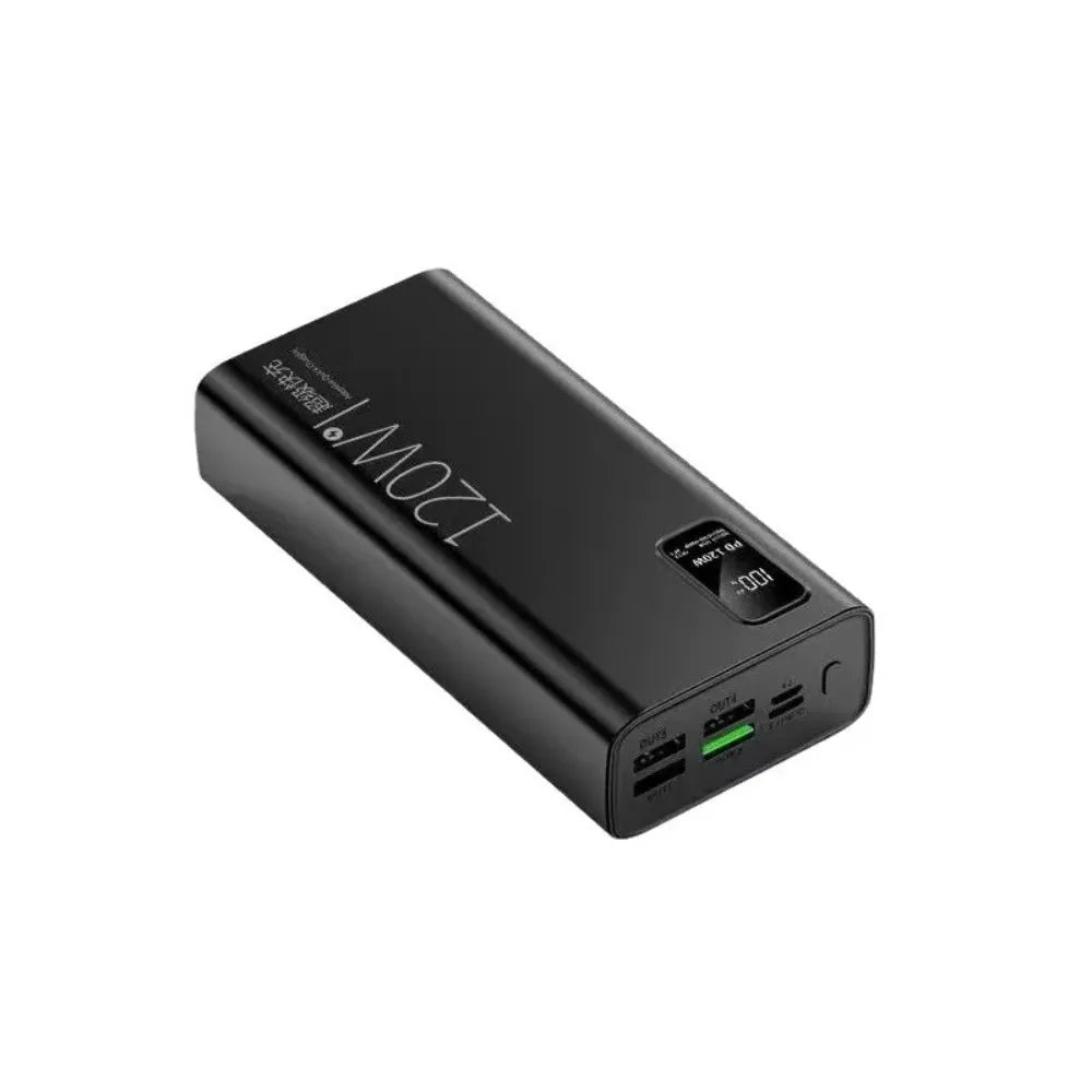 120W 50000mAh Power Bank CCC Certified Fast Charging Portable Charger For iPhone Samsung Xiaomi Mobile Phones