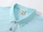 Embroidery polo shirt ultra-light men's quick-drying breathable sweat-wicking shirt suitable for fitness gym and running