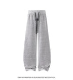 Men's Mesh Jogger Pants Wide Leg Drawstring Elastic Waist Baggy Curved Sweatpants Athletic  Relaxed Fit Casual Lantern Pants