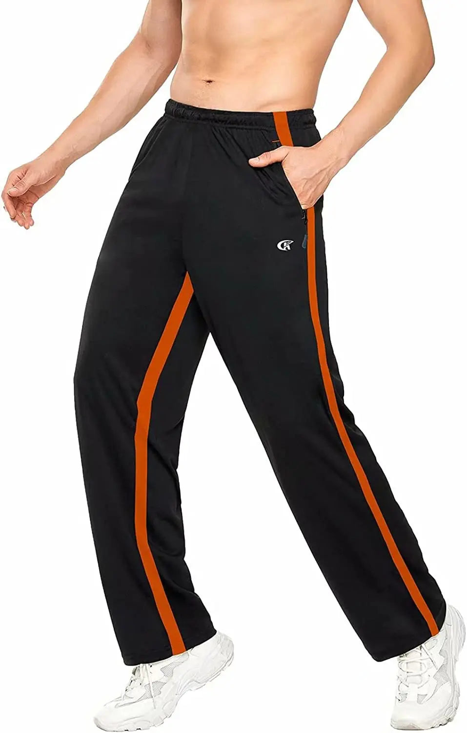 Men Sweatpants Running Sport Pants Drawstring Lightweight Solid Joggers Sport Streetwear Casual Breathable Trousers Tracksuit