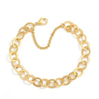 SUNIBI Classic Snake Chain Bracelets for Women Trend  Fashion Stainless Steel Cuban Chain Bracelet Trendy Woman Gifts Jewelry