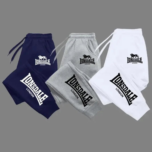 EVERLAST Printed Men's Sports Pants; Unisex Running Breathable Fitness Pants