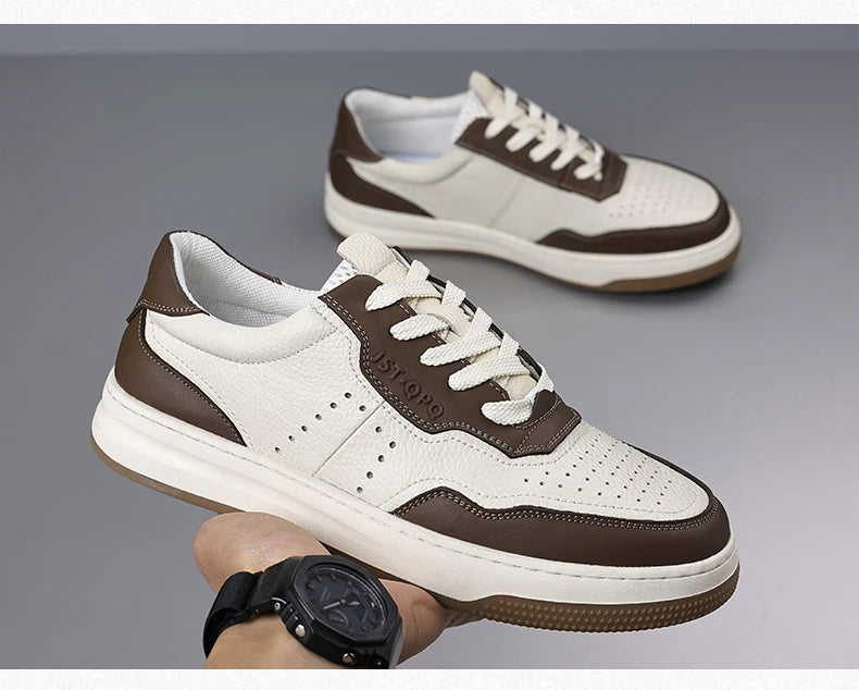 Men's fashion casual shoes four season soft-sole non-slip breathable outdoor walking shoes youth lightweight sports running shoe