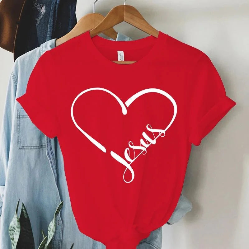 Unisex Fashion Clothing Jesus T Shirts Faith T Shirts God T Shirts Christian Shirts Gifts for Christians Women's Shirt
