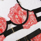 Tornova 2-piece Sexy Lingerie Set G-string Transparent Underwear Lolita Romantic Lingeries Set Sexy Bra Panties Sets Lingerie