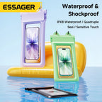 Essager Waterproof Phone Case Swimming Bag IPX8 Floating Bag Protect Pouch Cover For Phone Water Sports For iPhone Huawei Xiaomi