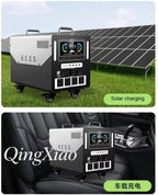 Large Capacity Portable Power Station 220V High Power Outdoor Camping Emergency Backup Power Supply For Home And Travel
