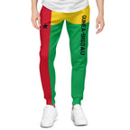 Mens Sweatpants Guinea-Bissau Flag Pants with Pockets Joggers Soccer Football Multifunction Sports Sweat With Drawstring